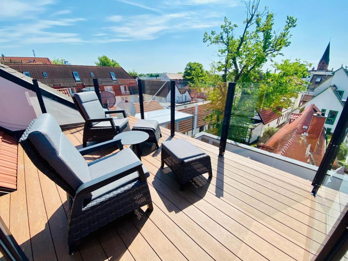Sonnenschein, Direkt Am Alten Strom Rostock Kültér fotó